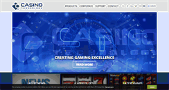 Desktop Screenshot of casino-technology.com